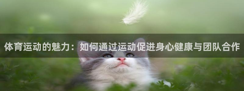 凯发官方正版app集团官网首页网址：体育运动的魅力：如何通过