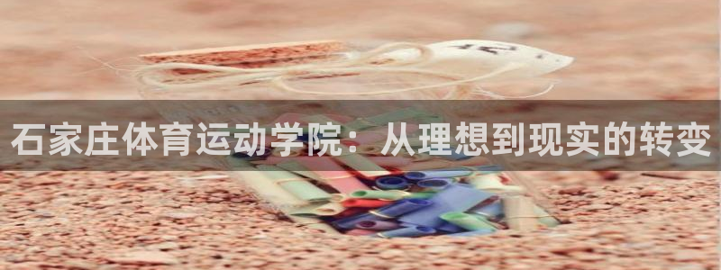 凯发官网下载平台注册要钱吗安全吗：石家庄体育运动学院：从理想